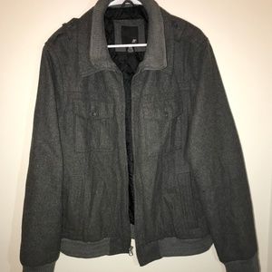 Wool Bomber Coat